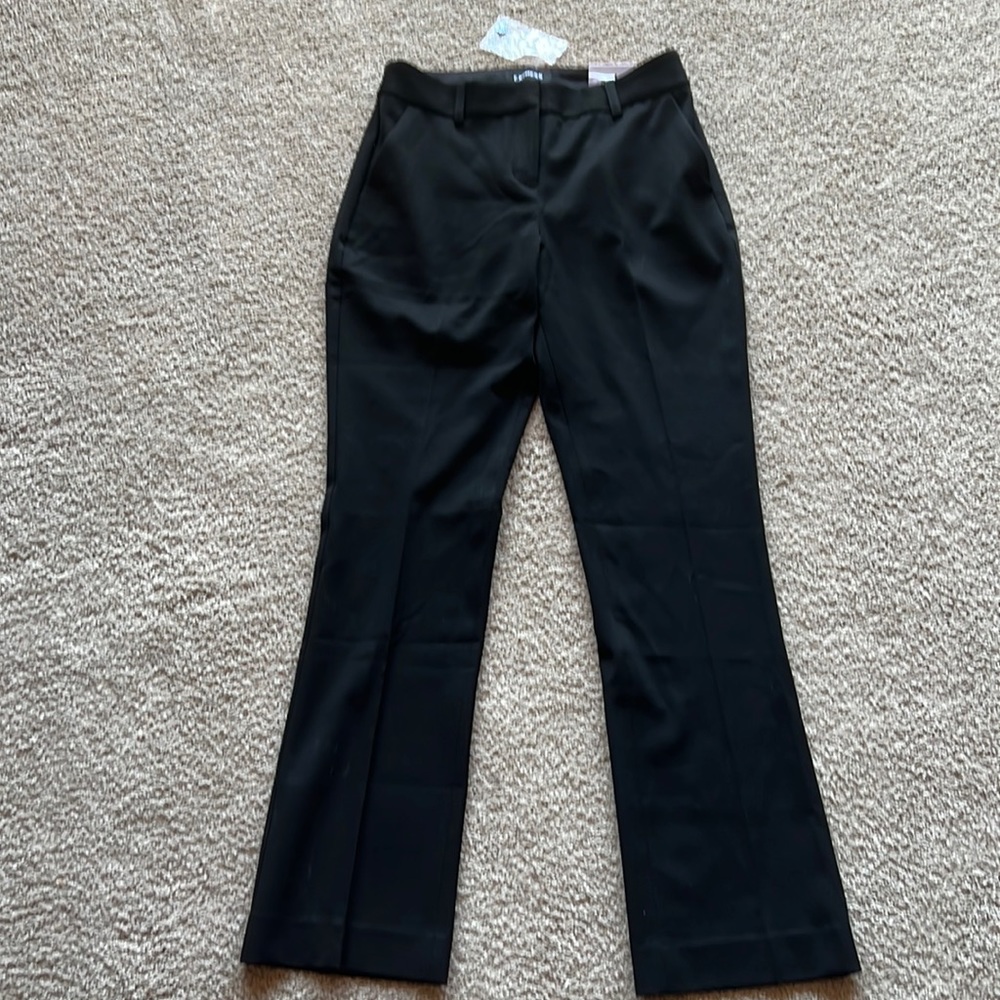 Express Black Dress Pants Columnist Barely Boot NEW 2